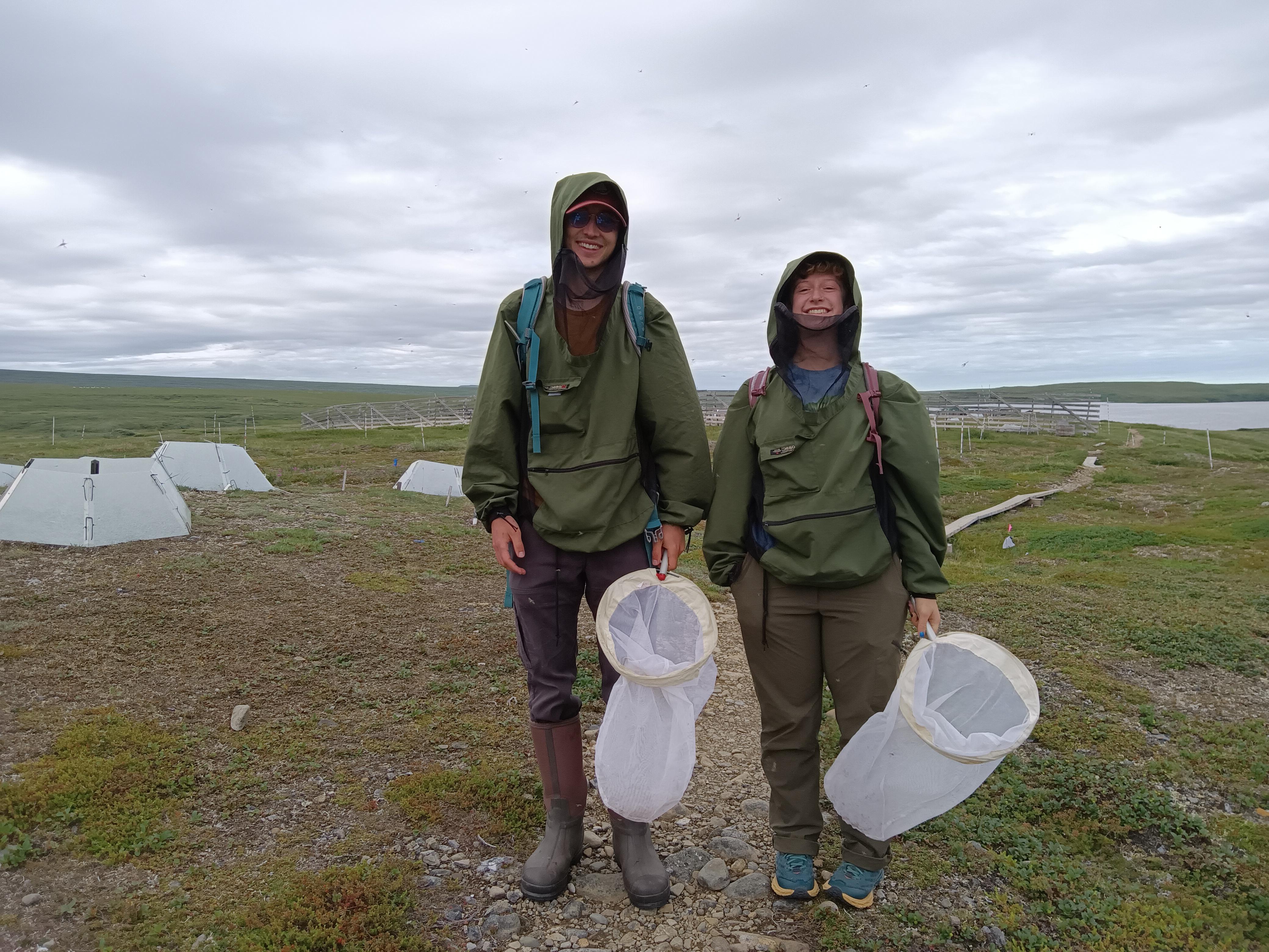 Khorsand Lab doing field work in Alaska in summer 2023